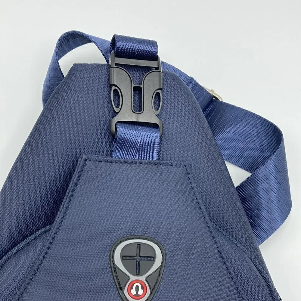 Men’s Women’s Shoulder Backpack Bag Tote With Earphone Hookup